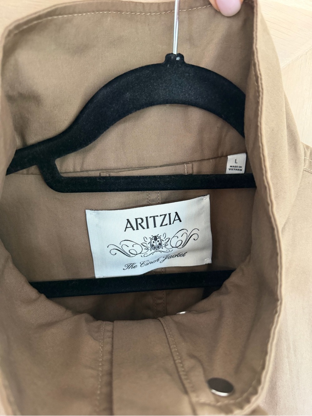 Aritzia Cinch Jacket - City Twill (brand new!) - Picture 2 of 4